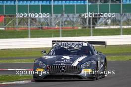 Hubert Haupt (DEU), Adam Christodoulou (GBR), Andreas Simonsen (SWE), Mercedes-AMG GT3, AMG - Team Black Falcon 14-15.05.2016. Blancpain Endurance Series, Rd 2, Silverstone, England.