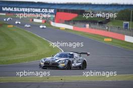 Hubert Haupt (DEU), Adam Christodoulou (GBR), Andreas Simonsen (SWE), Mercedes-AMG GT3, AMG - Team Black Falcon 14-15.05.2016. Blancpain Endurance Series, Rd 2, Silverstone, England.