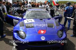 Lorenz Frey (CHE), StÃ©phane Ortelli (MCO), Albert Costa Balboa (ESP), Emil Frey Jaguar G3, Emil Frey Racing 14-15.05.2016. Blancpain Endurance Series, Rd 2, Silverstone, England.