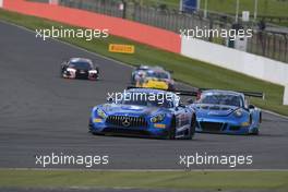 Oliver Morley (GBR), Miguel Toril (ESP), Maro Engel (DEU), Mercedes-AMG GT3, Black Falcon 14-15.05.2016. Blancpain Endurance Series, Rd 2, Silverstone, England.