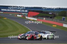 Laurent Cazenave (FRA), Michael Lyons (GBR), Daniele Perfetti (ITA), Mercedes-AMG GT3, AKKA ASP 14-15.05.2016. Blancpain Endurance Series, Rd 2, Silverstone, England.