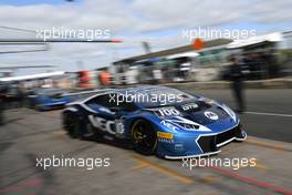 Max Van Splunteren (NDL), Jeroen Mul (NDL), Louis Machiels (BEL), Lamborghini Huracan GT3, Attempto Racing 14-15.05.2016. Blancpain Endurance Series, Rd 2, Silverstone, England.