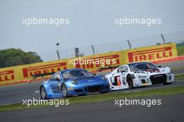 Jurgen Haring (DEU), Nicolas Armindo (FRA), Clement Mateu (FRA), Porsche 911 GT3 R, Attempto Racing 14-15.05.2016. Blancpain Endurance Series, Rd 2, Silverstone, England.