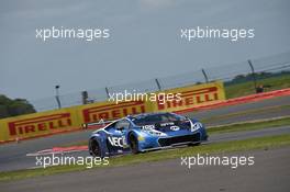 Max Van Splunteren (NDL), Jeroen Mul (NDL), Louis Machiels (BEL), Lamborghini Huracan GT3, Attempto Racing 14-15.05.2016. Blancpain Endurance Series, Rd 2, Silverstone, England.