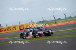 Laurens Vanthoor (BEL), Dries Vanthoor (BEL), Frederic Vervisch (BEL), Audi R8 LMS, Belgian Audi Club Team WRT 14-15.05.2016. Blancpain Endurance Series, Rd 2, Silverstone, England.