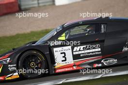 Rodrigo Baptista (BRA) Sergio Jimenez (BRA), Filipe Albuquerque (PRT), Audi R8 LMS, Belgian Audi Club Team WRT 14-15.05.2016. Blancpain Endurance Series, Rd 2, Silverstone, England.