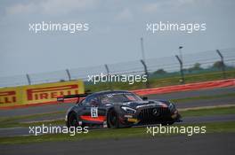 Maximilian Buhk (DEU), Dominik Baumann (AUT), Jazeman Jaafar (MAL), Mercedes-AMG GT3, HTP Motorsport 14-15.05.2016. Blancpain Endurance Series, Rd 2, Silverstone, England.