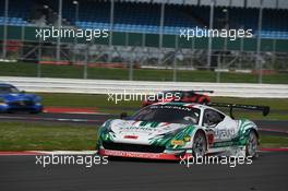 Alexander Moiseev (RUS), Garry Kondakov (RUS), Ricardo Ragazzi (ITA), Ferrari 458 Italia GT3, AF Corse 14-15.05.2016. Blancpain Endurance Series, Rd 2, Silverstone, England.