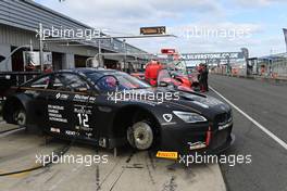 Olivier Grotz (LUX), Karim Ojjeh (SAU), Julian Darras (FRA), BMW F13 M6 GT3, Boutsen Ginion Racing 14-15.05.2016. Blancpain Endurance Series, Rd 2, Silverstone, England.