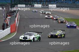 Steven Kane (GBR), Guy Smith (GBR), Vincent Abril (FRA), Bentley Continental GT3, Bentley Team M-Sport 14-15.05.2016. Blancpain Endurance Series, Rd 2, Silverstone, England.