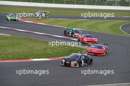 Michael Meadows (GBR), Stuart Leonard (GBR), Robin Frijns (NDL), Audi R8 LMS, Belgian Audi Club Team WRT 14-15.05.2016. Blancpain Endurance Series, Rd 2, Silverstone, England.