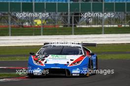 Matteo Beretta (ITA), Giovanni Berton (ITA), Stefano Costantini  (ITA), Lamborghini Huracan GT3, Ombra Racing 14-15.05.2016. Blancpain Endurance Series, Rd 2, Silverstone, England.