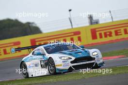 Ahmad Al Harthy (OMN), Jonathan Adam (GBR), Devon Modell (GBR), Aston Martin Vantage GT3, Oman Racing Team 14-15.05.2016. Blancpain Endurance Series, Rd 2, Silverstone, England.