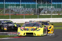 Miro Konopka (SVK), Andrzej Lewandowski (POL), Teodor Myszkowski (POL), Lamborghini Huracan GT3, ARC Bratislava 14-15.05.2016. Blancpain Endurance Series, Rd 2, Silverstone, England.