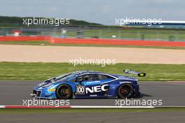 Max Van Splunteren (NDL), Jeroen Mul (NDL), Louis Machiels (BEL), Lamborghini Huracan GT3, Attempto Racing 14-15.05.2016. Blancpain Endurance Series, Rd 2, Silverstone, England.