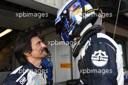 Lorenz Frey (CHE), StÃ©phane Ortelli (MCO),  Emil Frey Jaguar G3, Emil Frey Racing 14-15.05.2016. Blancpain Endurance Series, Rd 2, Silverstone, England.