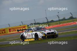 Philipp Eng (AUT), Alexander Sims (GBR), Dirk Werner (DEU), BMW F13 M6 GT3, Rowe Racing 14-15.05.2016. Blancpain Endurance Series, Rd 2, Silverstone, England.