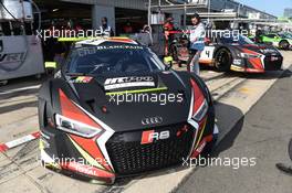 Rodrigo Baptista (BRA) Sergio Jimenez (BRA), Filipe Albuquerque (PRT), Audi R8 LMS, Belgian Audi Club Team WRT 14-15.05.2016. Blancpain Endurance Series, Rd 2, Silverstone, England.