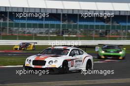 Derek Pierce (GBR), Chris Cooper (GBR), Chris Harris (GBR), Bentley Continental GT3, Team Parker Racing 14-15.05.2016. Blancpain Endurance Series, Rd 2, Silverstone, England.