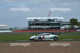 Alexander Moiseev (RUS), Garry Kondakov (RUS), Ricardo Ragazzi (ITA), Ferrari 458 Italia GT3, AF Corse 14-15.05.2016. Blancpain Endurance Series, Rd 2, Silverstone, England.