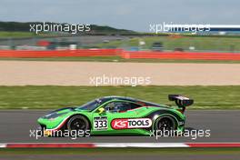 Rinat Salikhov (RUS), Marco Seefried (DEU), Norbert Siedler (AUT), Ferrari 458 Italia GT3, Rinaldi Racing 14-15.05.2016. Blancpain Endurance Series, Rd 2, Silverstone, England.