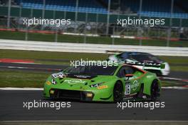 Jeroen Bleekemolen (NDL), Mirko Bortolotti (ITA), Rolf Ineichen (CHE), Lamborghini Huracan GT3, GRT Grasser Racing Team 14-15.05.2016. Blancpain Endurance Series, Rd 2, Silverstone, England.