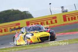 Raymond Narac (FRA), Thierry Cornac (FRA), Maxime Jousse (FRA), Porsche 911 GT3 R, IMSA Performance 14-15.05.2016. Blancpain Endurance Series, Rd 2, Silverstone, England.