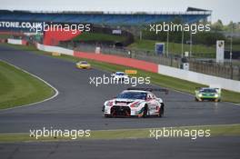 Mitsunori Takaboshi (JPN), Alex Buncombe (GBR), Lucas Ordonez (ESP), Nissan GT-R Nismo GT3, Nissan GT Academy Team RJN 14-15.05.2016. Blancpain Endurance Series, Rd 2, Silverstone, England.