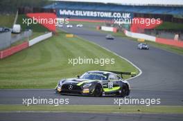 Clemens Schmid (AUT), Indy Dontje (NDL), Luciano Bacheta (GBR), Mercedes-AMG GT3, HTP Motorsport 14-15.05.2016. Blancpain Endurance Series, Rd 2, Silverstone, England.