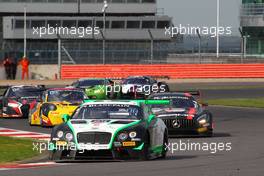 Ian Loggie (GBR), Callum Macleod (GBR), Tom Onslow-Cole (GBR), Bentley Continental GT3, Team Parker Racing 14-15.05.2016. Blancpain Endurance Series, Rd 2, Silverstone, England.