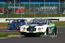 Steven Kane (GBR), Guy Smith (GBR), Vincent Abril (FRA), Bentley Continental GT3, Bentley Team M-Sport 14-15.05.2016. Blancpain Endurance Series, Rd 2, Silverstone, England.