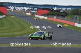 Pierre Ehret (DEU), Stef Vancampenhoudt (BEL), Ferrari 488 GT3, Rinaldi Racing 14-15.05.2016. Blancpain Endurance Series, Rd 2, Silverstone, England.