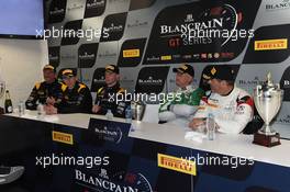 Press conference 14-15.05.2016. Blancpain Endurance Series, Rd 2, Silverstone, England.