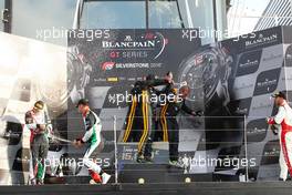 Podium 14-15.05.2016. Blancpain Endurance Series, Rd 2, Silverstone, England.