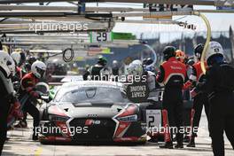 Michael Meadows (GBR), Stuart Leonard (GBR), Robin Frijns (NDL), Audi R8 LMS, Belgian Audi Club Team WRT 14-15.05.2016. Blancpain Endurance Series, Rd 2, Silverstone, England.