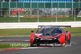 Marco Zanuttini (ITA), Liam Talbot (AUS), Vadim Glitin (RUS), Ferrari 458 Italia GT3, Kessel Racing 14-15.05.2016. Blancpain Endurance Series, Rd 2, Silverstone, England.