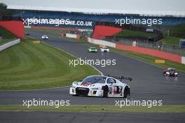 Henry Hassid (FRA), Philippe Giauque (CHE), Franck Perera (FRA), Audi R8 LMS, ISR 14-15.05.2016. Blancpain Endurance Series, Rd 2, Silverstone, England.