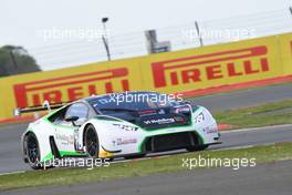 Leo Machitski (RUS), Phil Keen (GBR), Marco Mapelli (ITA), Lamborghini Huracan GT3, Barwell Motorsport 14-15.05.2016. Blancpain Endurance Series, Rd 2, Silverstone, England.