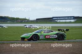 Rinat Salikhov (RUS), Marco Seefried (DEU), Norbert Siedler (AUT), Ferrari 458 Italia GT3, Rinaldi Racing 14-15.05.2016. Blancpain Endurance Series, Rd 2, Silverstone, England.