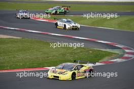 Miro Konopka (SVK), Andrzej Lewandowski (POL), Teodor Myszkowski (POL), Lamborghini Huracan GT3, ARC Bratislava 14-15.05.2016. Blancpain Endurance Series, Rd 2, Silverstone, England.