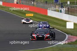 Laurens Vanthoor (BEL), Dries Vanthoor (BEL), Frederic Vervisch (BEL), Audi R8 LMS, Belgian Audi Club Team WRT 14-15.05.2016. Blancpain Endurance Series, Rd 2, Silverstone, England.