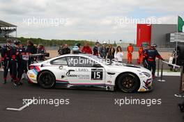 Max Koebolt (NDL), Stefano Colombo (ITA), Giorgio Roda (ITA), BMW F13 M6 GT3, BMW Team Italia 14-15.05.2016. Blancpain Endurance Series, Rd 2, Silverstone, England.