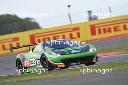 Rinat Salikhov (RUS), Marco Seefried (DEU), Norbert Siedler (AUT), Ferrari 458 Italia GT3, Rinaldi Racing 14-15.05.2016. Blancpain Endurance Series, Rd 2, Silverstone, England.