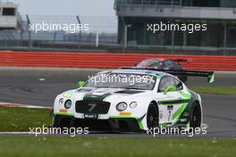 Steven Kane (GBR), Guy Smith (GBR), Vincent Abril (FRA), Bentley Continental GT3, Bentley Team M-Sport 14-15.05.2016. Blancpain Endurance Series, Rd 2, Silverstone, England.