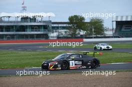 Rodrigo Baptista (BRA) Sergio Jimenez (BRA), Filipe Albuquerque (PRT), Audi R8 LMS, Belgian Audi Club Team WRT 14-15.05.2016. Blancpain Endurance Series, Rd 2, Silverstone, England.