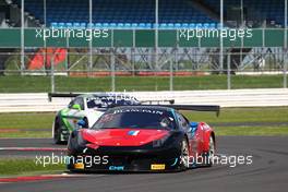 Thomas Nicolle (FRA), Niels Stievenart (FRA),  Jorg Viebahn (DEU), Ferrari 458 Italia GT3, CMR by Sport Garage 14-15.05.2016. Blancpain Endurance Series, Rd 2, Silverstone, England.