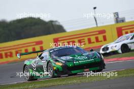 Ezequiel Perez Companc (ARG), Raffaele Giammaria (ITA), Alessandro Balzan (ITA), Ferrari 458 Italia GT3, AF Corse 14-15.05.2016. Blancpain Endurance Series, Rd 2, Silverstone, England.