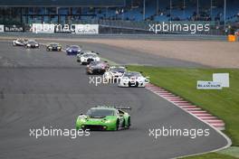 Jeroen Bleekemolen (NDL), Mirko Bortolotti (ITA), Rolf Ineichen (CHE), Lamborghini Huracan GT3, GRT Grasser Racing Team 14-15.05.2016. Blancpain Endurance Series, Rd 2, Silverstone, England.