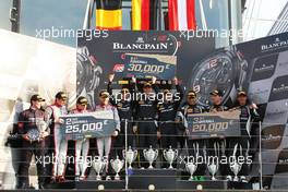 Podium 14-15.05.2016. Blancpain Endurance Series, Rd 2, Silverstone, England.