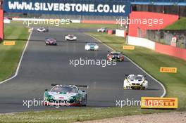 Alexander Moiseev (RUS), Garry Kondakov (RUS), Ricardo Ragazzi (ITA), Ferrari 458 Italia GT3, AF Corse 14-15.05.2016. Blancpain Endurance Series, Rd 2, Silverstone, England.